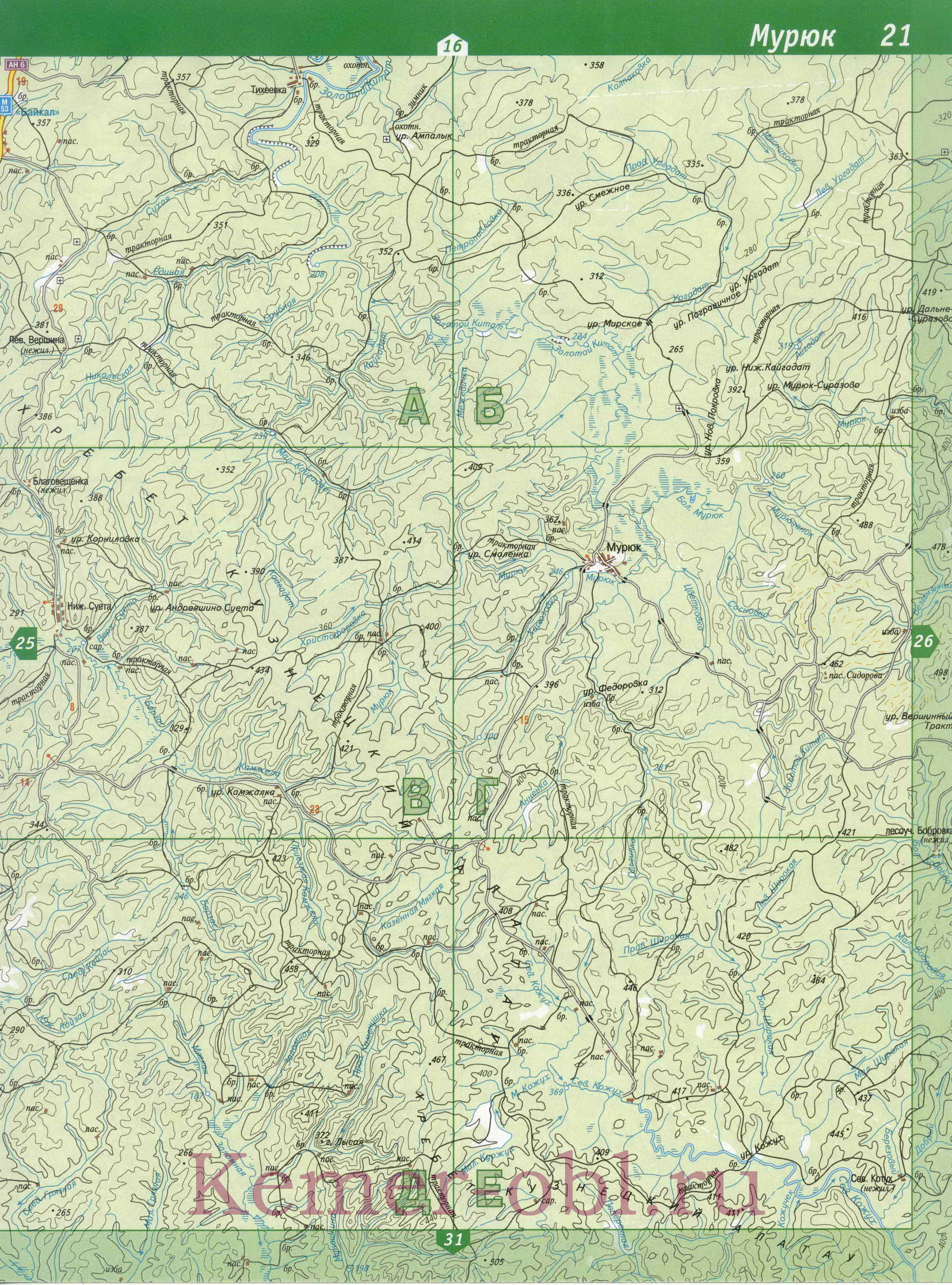 Скачать Карту Кемеровской Области Nm3